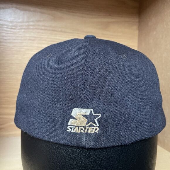 Vintage Indiana Pacers Starter Fitted Wool Hat Cap RARE Size 7 - 7 3/4 - Picture 8 of 16